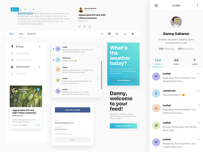 LINC UI Guide design minimal system ui ux