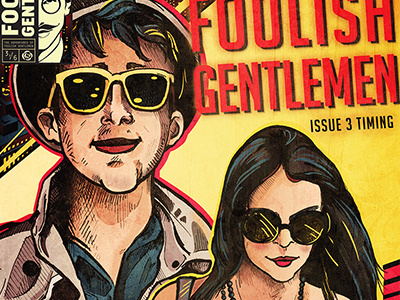 Foolish Gentlemen comic covers foolish gentlemen foolish gentlemen films graphic design illustration movie poster portfolio web series