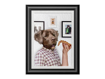 Bella The Pizza Eating Mutt dog dogs family pizza south