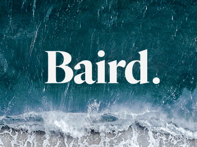 logo // Baird. design graphic logo