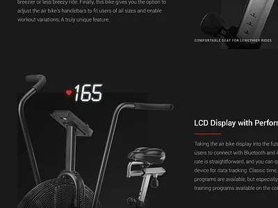 Assault AirBike Product Page Detail 1 crossfit dark equipment fitness product detail sports