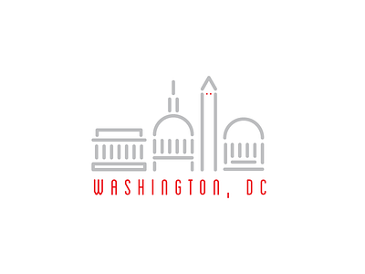 Daily Logo Challenge branding city creative dailylogochallenge dailylogochallengeday22 dc design logo washingtondc