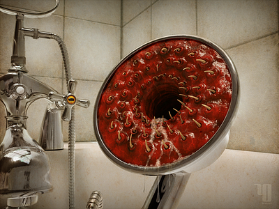 show[horr)er 3d cinema4d cthulhu shower