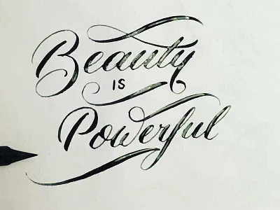 Power calligraphy