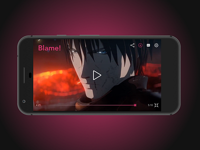 Movie Player App android anime movie movie player player stream streaming ui video video player