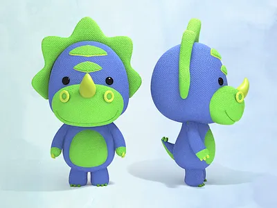 Dino character design design dino dinosaur toy