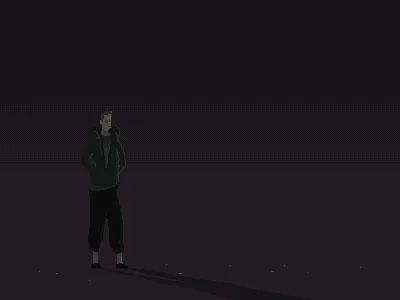 Late shift arcade pixel art retro