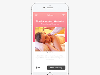 Wellness carousel spa wellness