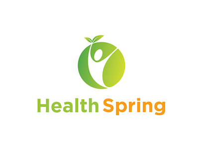 Healthspring design. logo