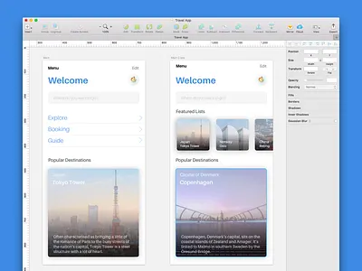 Travelapp UI Exercise booking card concept guide ios 11 simplicity tourism travel traveler trips world