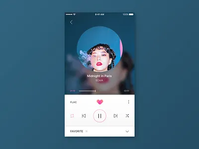 Music Player App app daily mobile music player ui ux