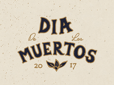 Hand Lettering Study dia de los muertos hand lettering lettering sketch typography vintage