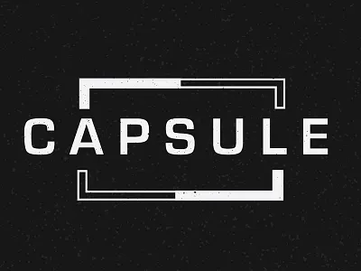 Capsule branding identity logo photography