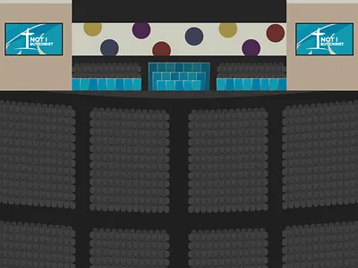 Church Worship Center church clean colorful design flat modern new