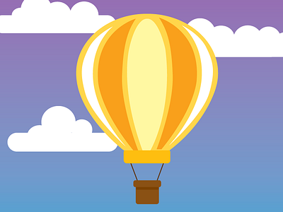 Balloon air balloon clouds floating flying hot hot air balloon