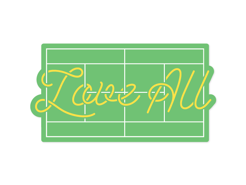 Love All by Jared Rauh on Dribbble