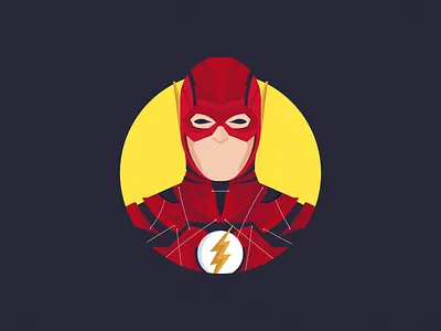 The Fastest Man Alive barry comic dccomics design flash follow illustration red shot superhero theflash