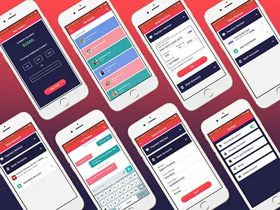 Some Screens of Instahand App !! helping app helping hand instahand social app