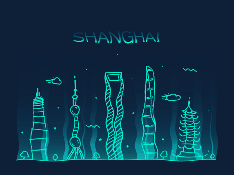 SHANG HAI ai art illustration