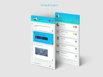 Chat UI Re-defined chat app. design chat concept messenger ui design mobile chat ui design rebranding ui user centric design user experience
