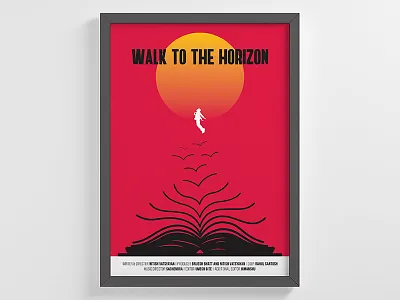 Short Movie Poster 🎥 art clean color drawing flat graphic identity illustration movie poster typography vector