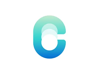 C for coins | Logo concept for crypto exchange company branding identity coins c monogram logo coin money crypto cryptocurrency exchange trade digital platform yard icon mark brand power transparent growth technology bitcoin bank trading finance finacial