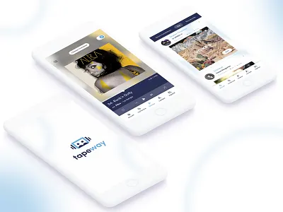 Tapeway app crowdfunding music player stream
