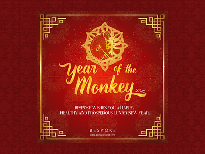 Bespoke - Chinese New Year insta post instagram newsletter social media social media kit ui kit