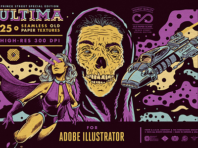 Ultima Seamless Paper (Illustrator)