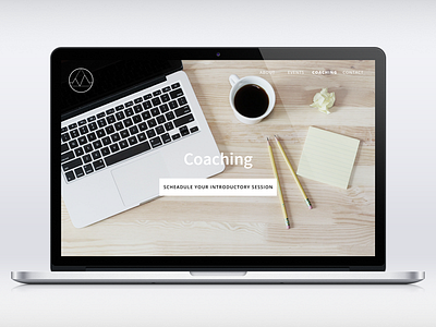 Website work in progress black coach contrast grow live matter squarespace website