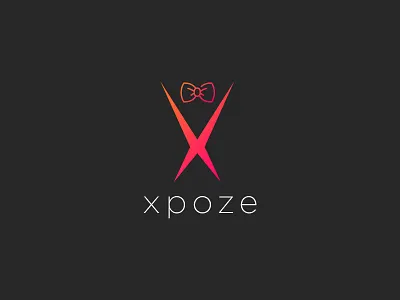 Xpose - Clothing Line brand branding clothing creative logo orange xpoze