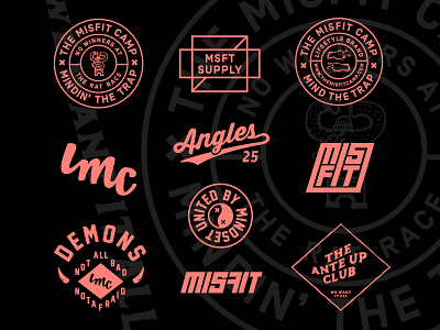 Exploration badges branding exploration illustration lockup logo