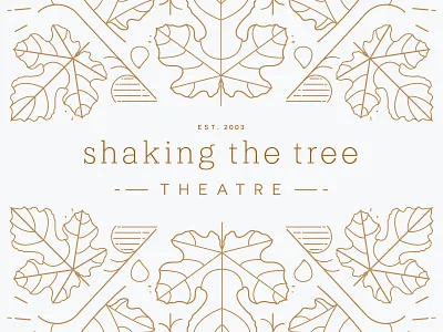 Theatre branding illustration logo logo design pattern vector