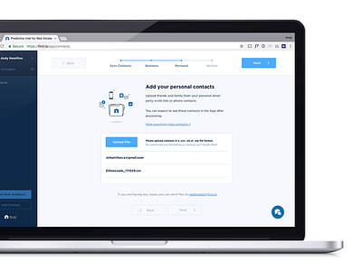 Improved Onboarding breadcrumb file upload illustration onboarding wizard