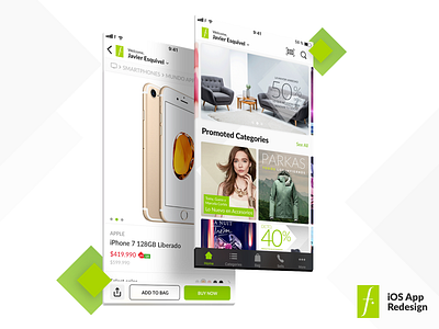 Falabella iOS Redesign Concept android app falabella ios ios 11 iphone redesign ux