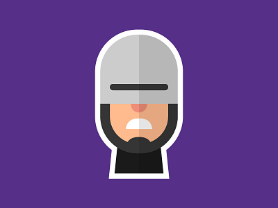 RoboCop avatar character comic emoji film illustration robocop