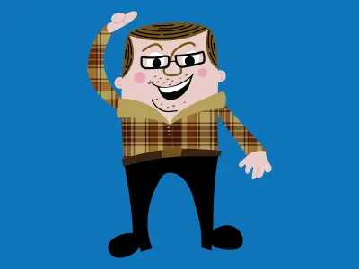 Craig has an idea! digital illustration