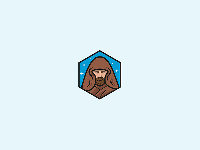 Ecom Jedi design emblem illustration jedi logo sticker