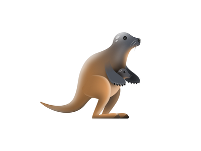 Kangaseal emoji