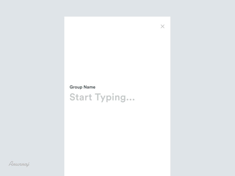 Chat App Part 1-Creating user groups animated cards chat freebie gif ios menu mobile app selection ui ux