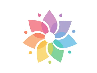Chakra chakra logo rainbow