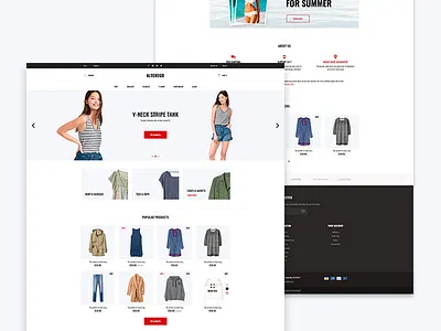 Alterego clothes design fashion home prestashop template ui wear web women