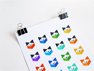 Petme draft color draft logo mockup page pet petme