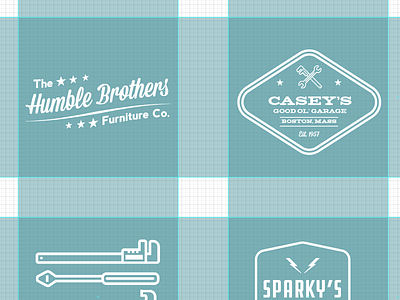 Vintage Logos (WIP) logo retro typography vintage