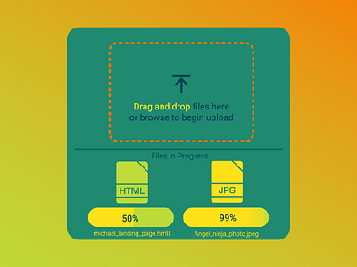 Daily Ui 031 File Upload daily ui 031 dailyui file upload graphic design html ios typography ui ui design upload user interface web design
