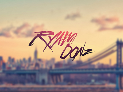 Dj Ryam Bonz Wallpaper city design logo music retro wallpaper