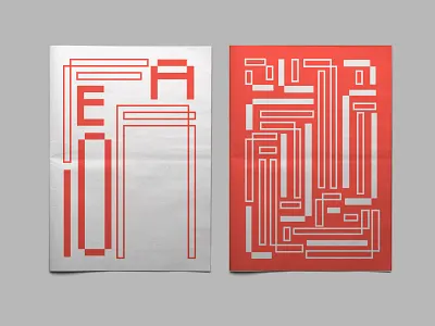 From The Cemetery experimental typography