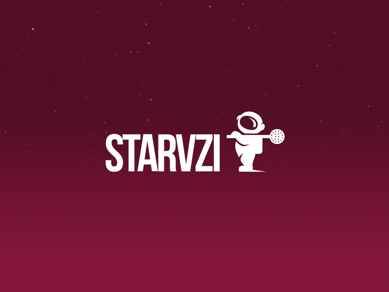 STARVZI brand identity design branding logo logo design