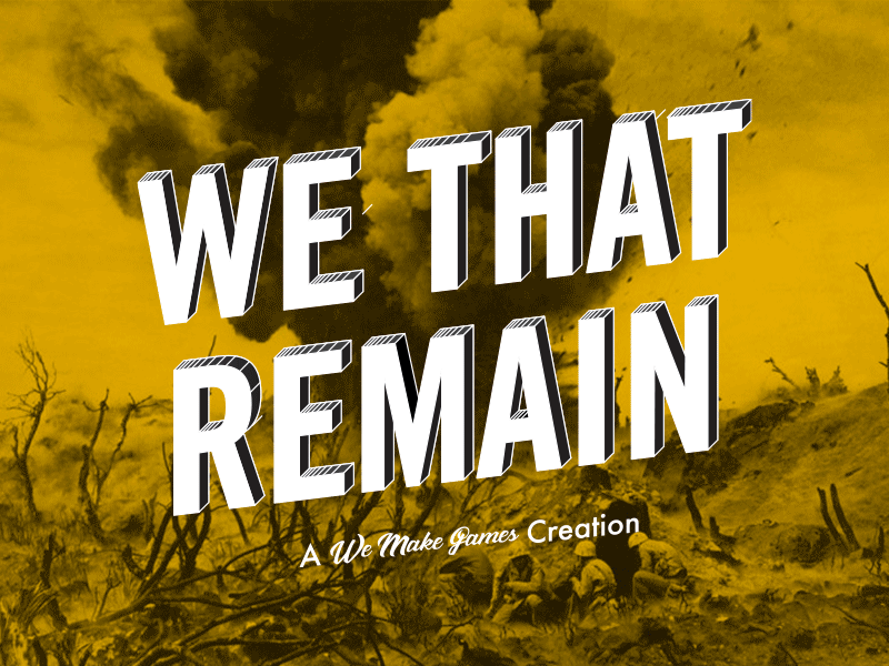 We That Remain Branding board game brand colorful game identity logo retro roaring 20s