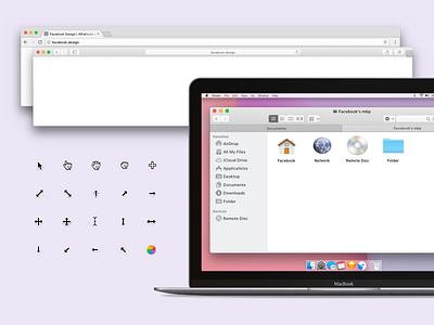 Desktop Kit cursors design desktop download free gui macos resource sketch
